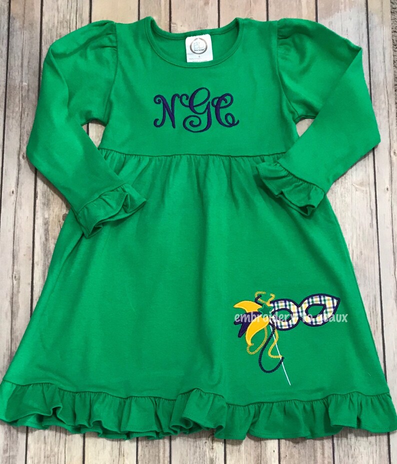 mardi gras outfit baby girl