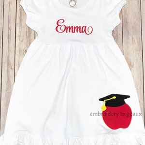 Girls Graduation Dress, Kindergarten Graduation Dress, Toddler Girls  Kindergarten Graduation Outfit, Girls Graduation Outfit, Class of 2019 -  Etsy