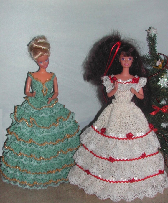 Barbie Crochet Patterns Crochet Collector Costumes Barbie - Etsy New Zealand Barbie Crochet Patterns Crochet Collector Costumes Barbie - Etsy New Zealand