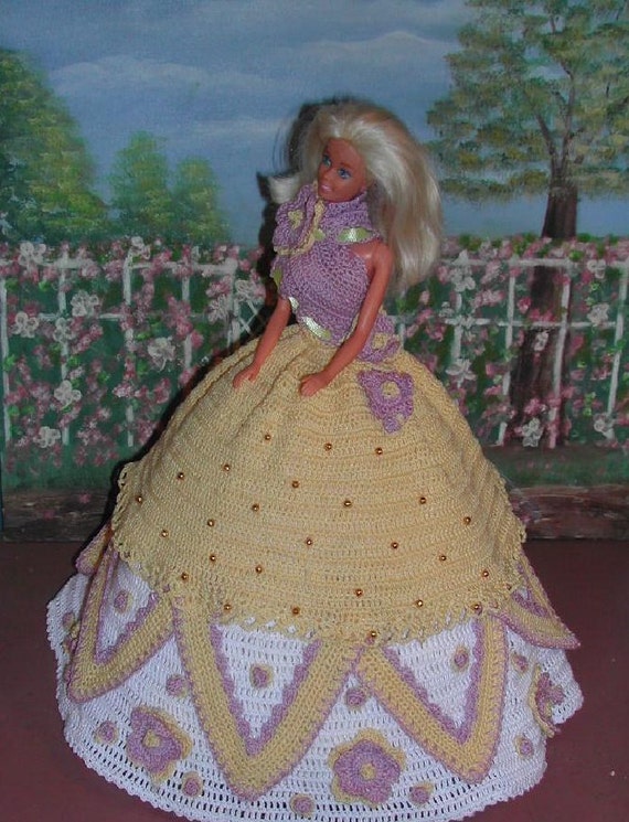 Bank protest Belegering Crochet Fashion Doll Barbie Pattern 83 SOUTHERN LADY 1 - Etsy