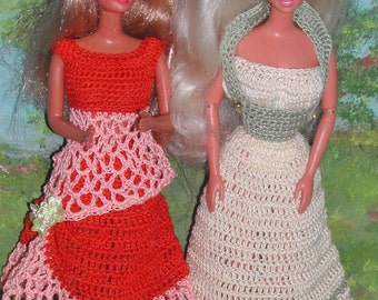 Crochet Fashion Doll Barbie  Pattern- #405 FUN TO MAKE #4