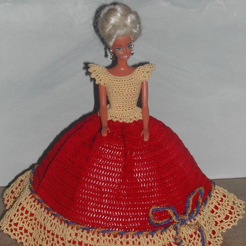 Crochet Fashion Doll Barbie Pattern 525 RADIANT IN RED - Etsy Norway Crochet Fashion Doll Barbie Pattern 525 RADIANT IN RED - Etsy Norway