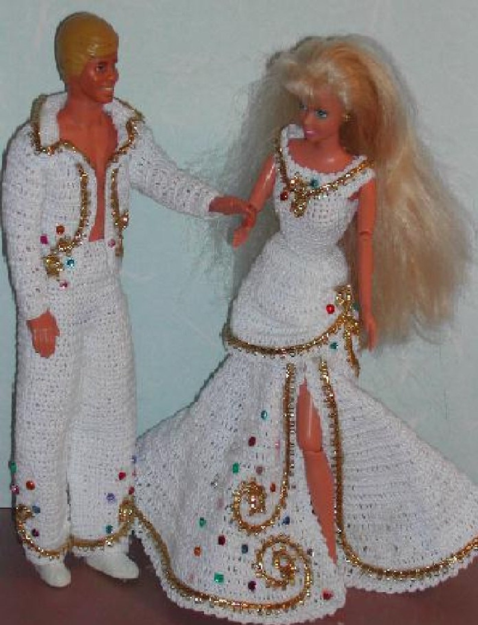 Crochet Fashion Doll Ken & Barbie Pattern 127 EUROPEAN - Etsy