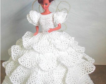 Crochet Fashion Doll Barbie  Pattern- #495 FANTASY FAIRY