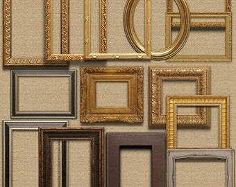 printable frames etsy printable picture frame