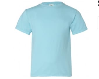 50% off and Next Day Shipping!! Blank Adult Shirts, Comfort Colors Shirts For Kids ,Basic T-Shirts Boy or Girl, Washed Colors