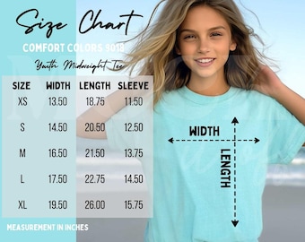 50% Off and Next Day Shipping!! Blank Youth and Toddler Shirts, Comfort Colors Shirts For Kids ,Basic T-Shirts Boy or Girl, Washed Colors