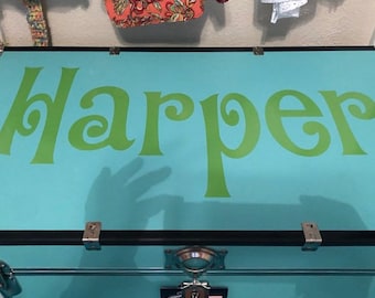 Personalized Summer Camp Trunk Vinyl Name Monogram Decal High Quality DIY