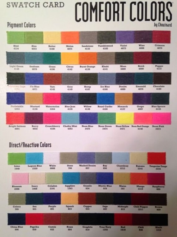 Wholesale Embroidery Blanks Comfort Color No Pocket Long Etsy