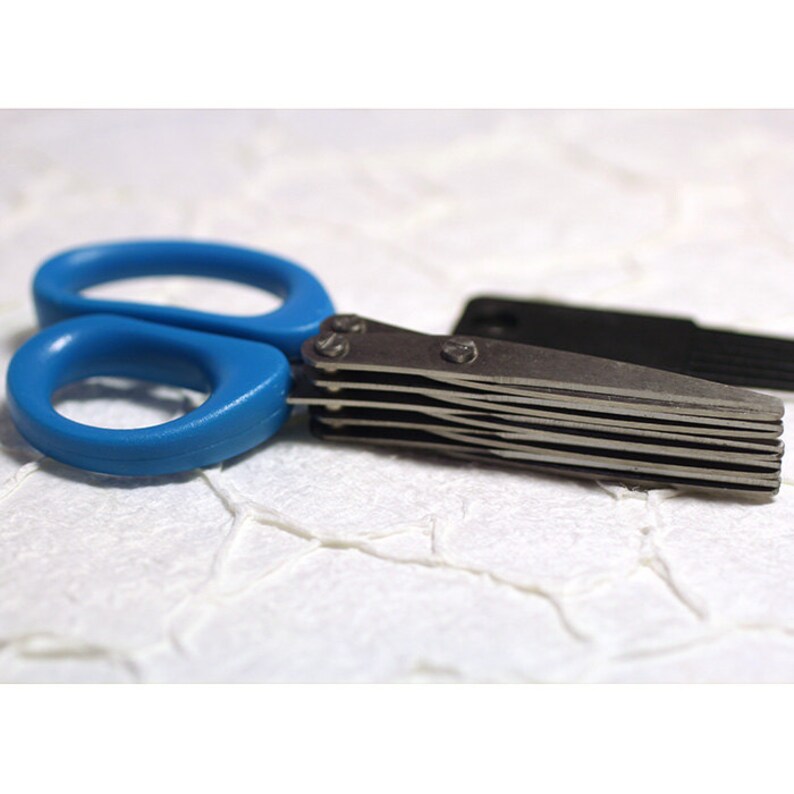 5 Blade Scissors Tool Scissors for Fringe Cutting Etsy