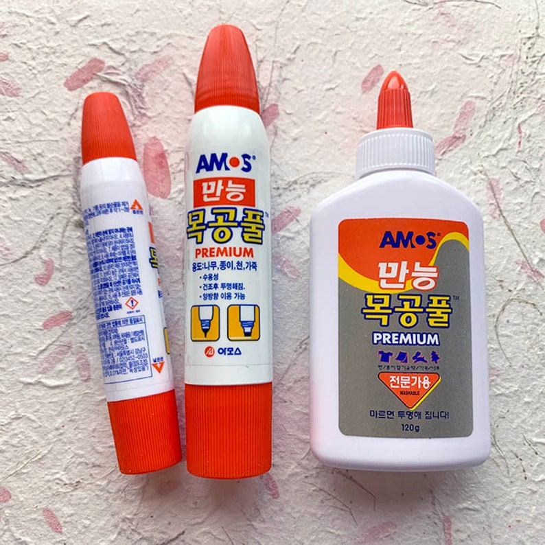 Premium PVA Glue AMOS 36g or 74g. Nontoxic. Made in Korea. Etsy
