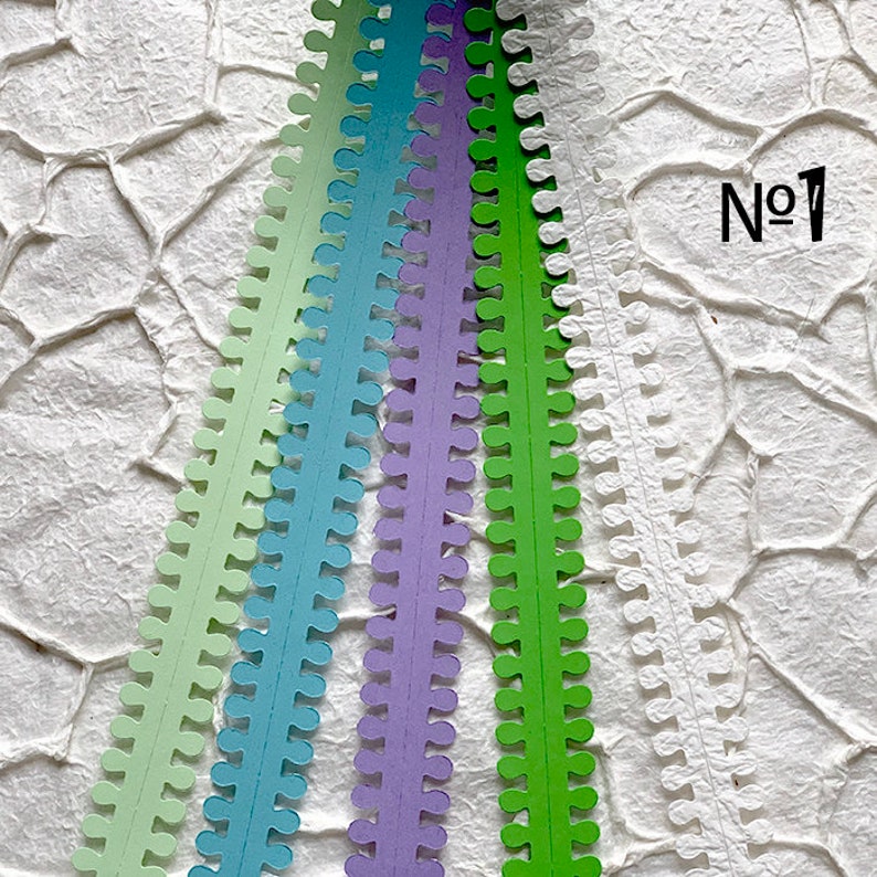 Quilling Paper Strips Quilling Paper Strips With Flower Etsy