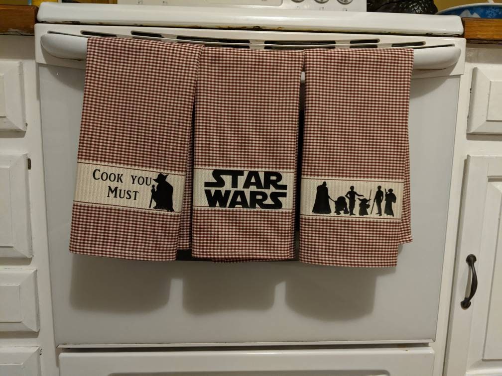 Star Wars Decorative Towel Set, Decorative Bar or Kitchen Towel