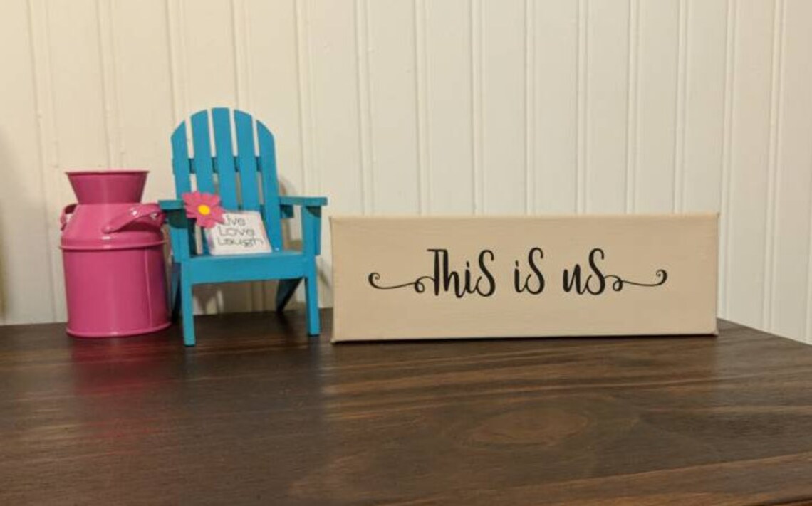 This is Us Canvas Sign, Canvas Wall Art, Family, Friends, This is Us - Etsy