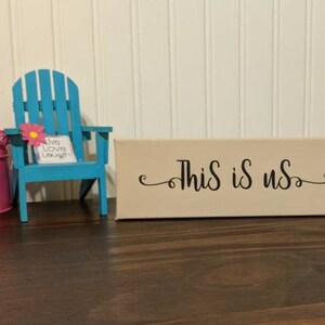 This is Us Canvas Sign, Canvas Wall Art, Family, Friends, This is Us - Etsy