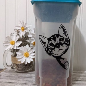 Cat Decal, Kitty Vinyl Decal