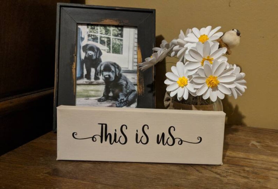 This is Us Canvas Sign, Canvas Wall Art, Familia, Amigos, This is Us