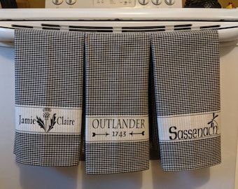 Decorative Outlander Towels