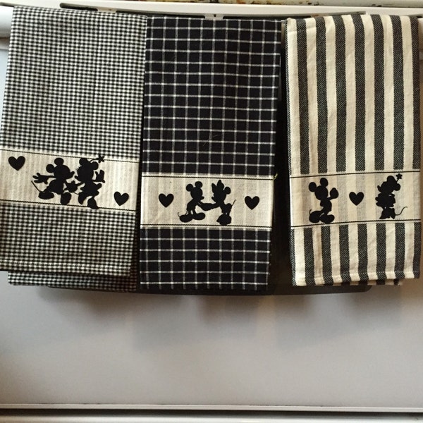 Mickey and Minnie Decorative Kitchen Towels, Set of 3 Decorative towels