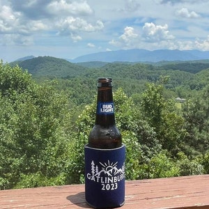 Gatlinburg Can Cooler, Family Trip can cooler, Bachelorette Weekend