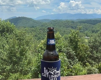 Gatlinburg Can Cooler, Family Trip can cooler, Bachelorette Weekend