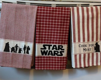 2021 Jane Star Wars Coffee Novelty Kitchen Towels 