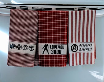 Avengers Decorative Towel Set, Iron Man Decorative Towels