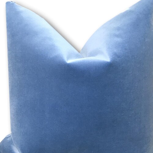 Schumacher Velvet Pillow Cover Rocky Performance Velvet Etsy
