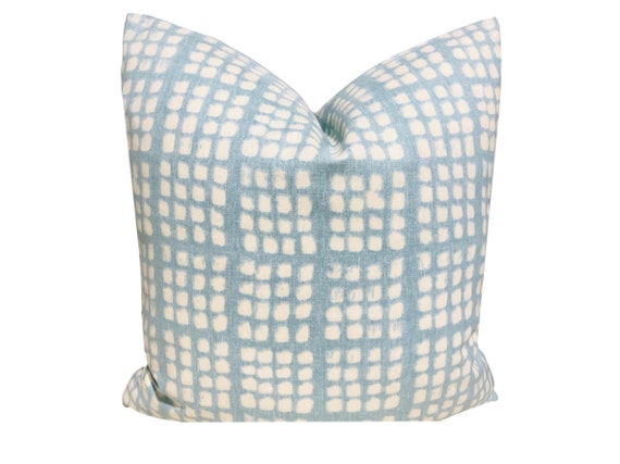 Blue Spa Pillow Cover Context Gird Spa Daisy Duck Custom Zippered Pillow