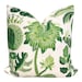 Nympheus Lily Pad Pistachio Pillow Cover Lee Jofa JP & G Baker, Square ...
