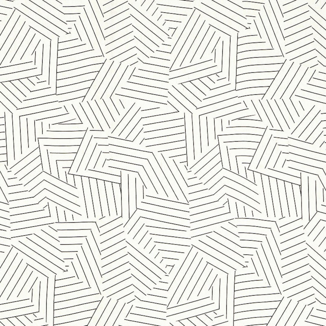 Deconstructed Stripe Black Pillow Cover W/ Ivory Linen on Etsy