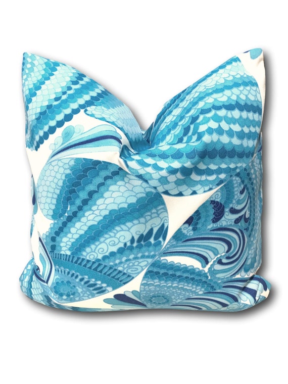 Trina Turk Pisces Pillow Cover Both Sides - Schumacher Trina Turk Pisces Pillow Cover Both Sides - Schumacher