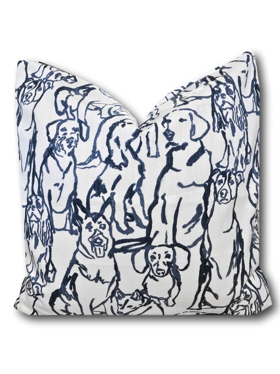 Dachshund Pillow COVER ONLY Shepherd Pillow Labrador Pillow Dog Pillow Lacefield Designs Pillow Best Friends Dog Pillow Cover