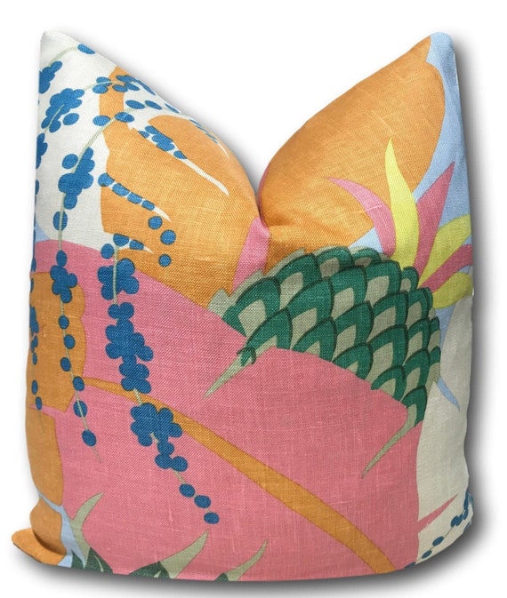 Multicolor Fruit Pineapple All I Care About is Pineapples and Like Maybe 3 People Throw Pillow 18x18