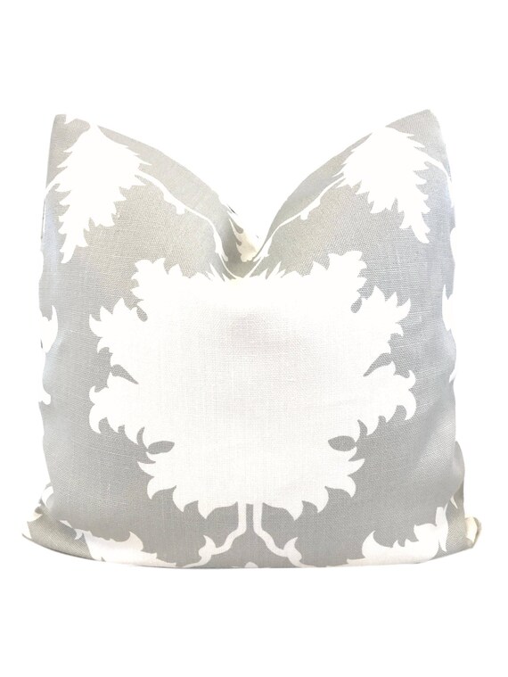 Garden of Persia Pillow Cover  -  Grey Schumacher Pillow Cover - Medallion Pillow - Mary McDonald - Designer Pillow - ONE  COVER ONLY