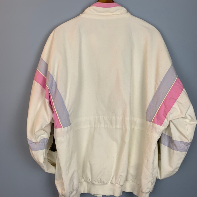 Vintage Pastel Colorblock Windbreaker Jacket Davisons of Etsy