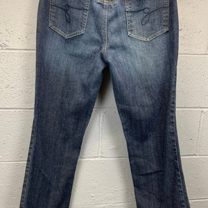 Vintage Y2K Guess Lace up Back Low Rise Jeans Medium Wash Size 30 Size ...