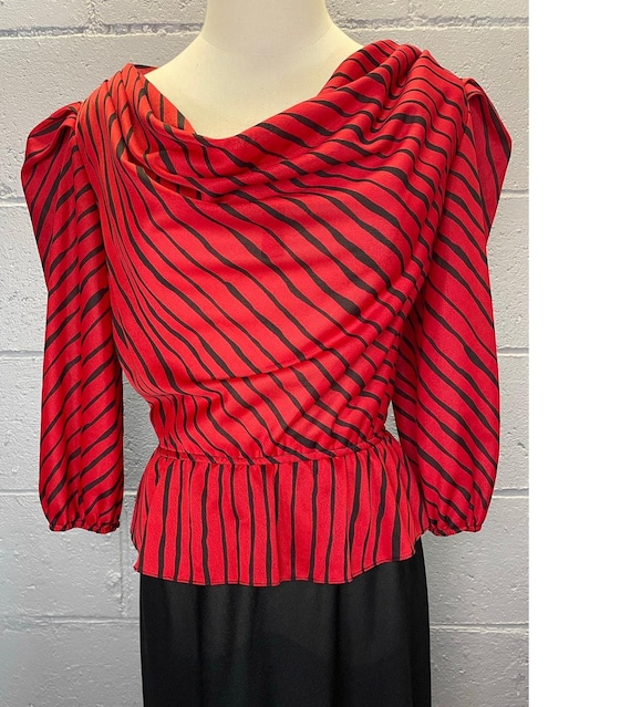 color block peplum dress NWOT Bebe Color Block Peplum Dress XS (0-2)