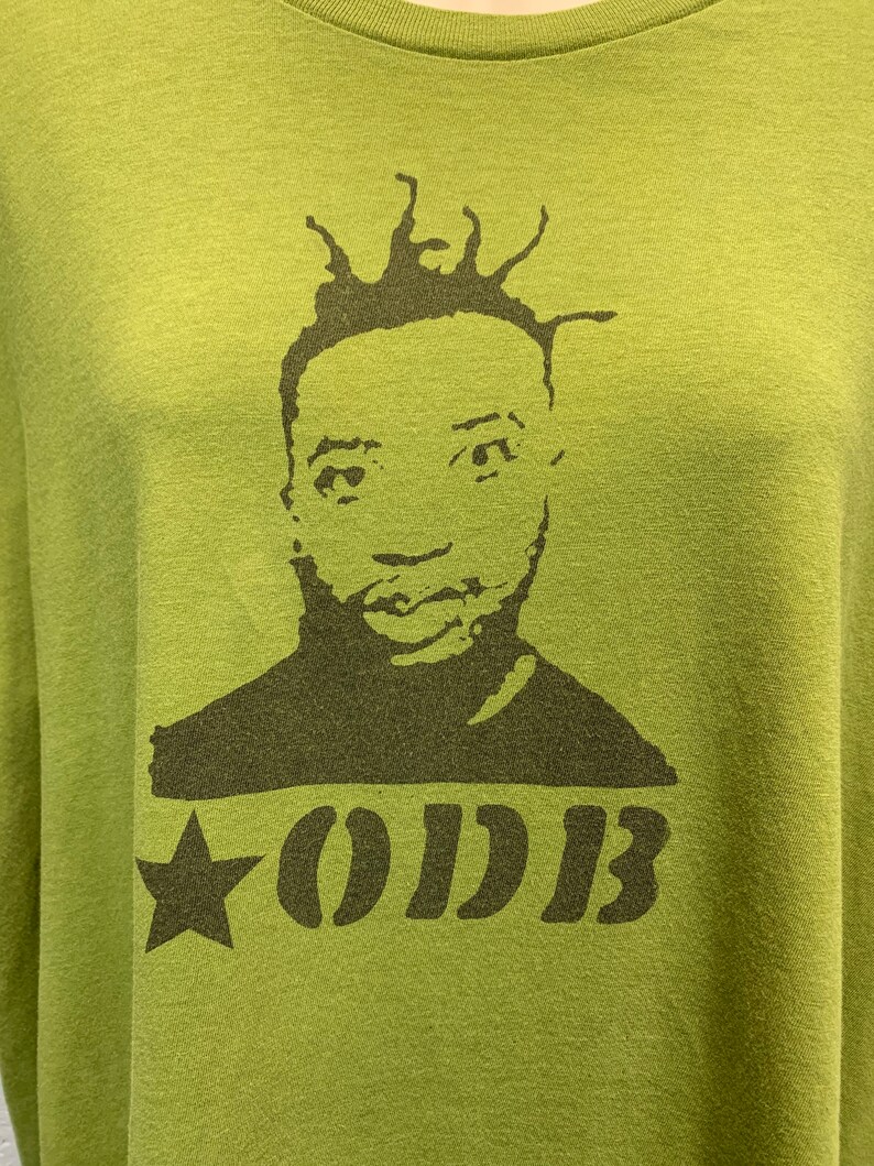 Vintage ODB T-shirt Portrait Silhouette Wu Tang Hip Hop | Etsy