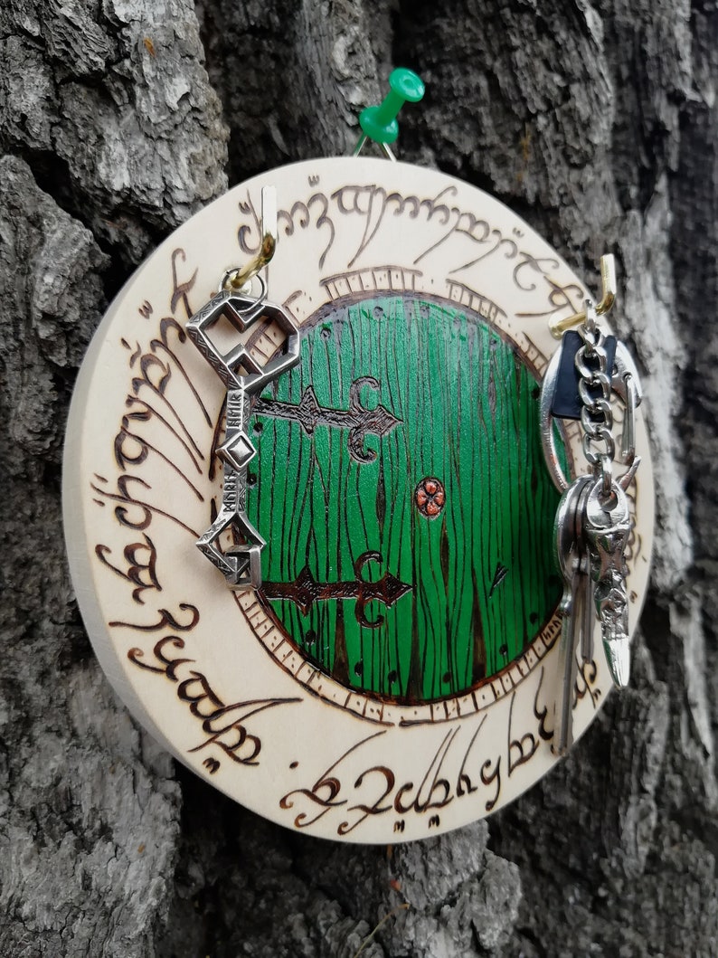 to Bag End. A Key Holder/wall Key Holder Etsy