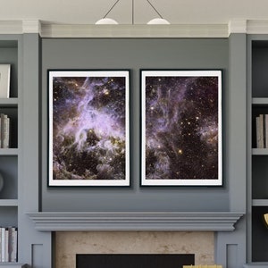 Tarantula Nebula, Astronomy Print, NASA, Hubble Telescope, Space, Wall Art, Print, Geek Gift