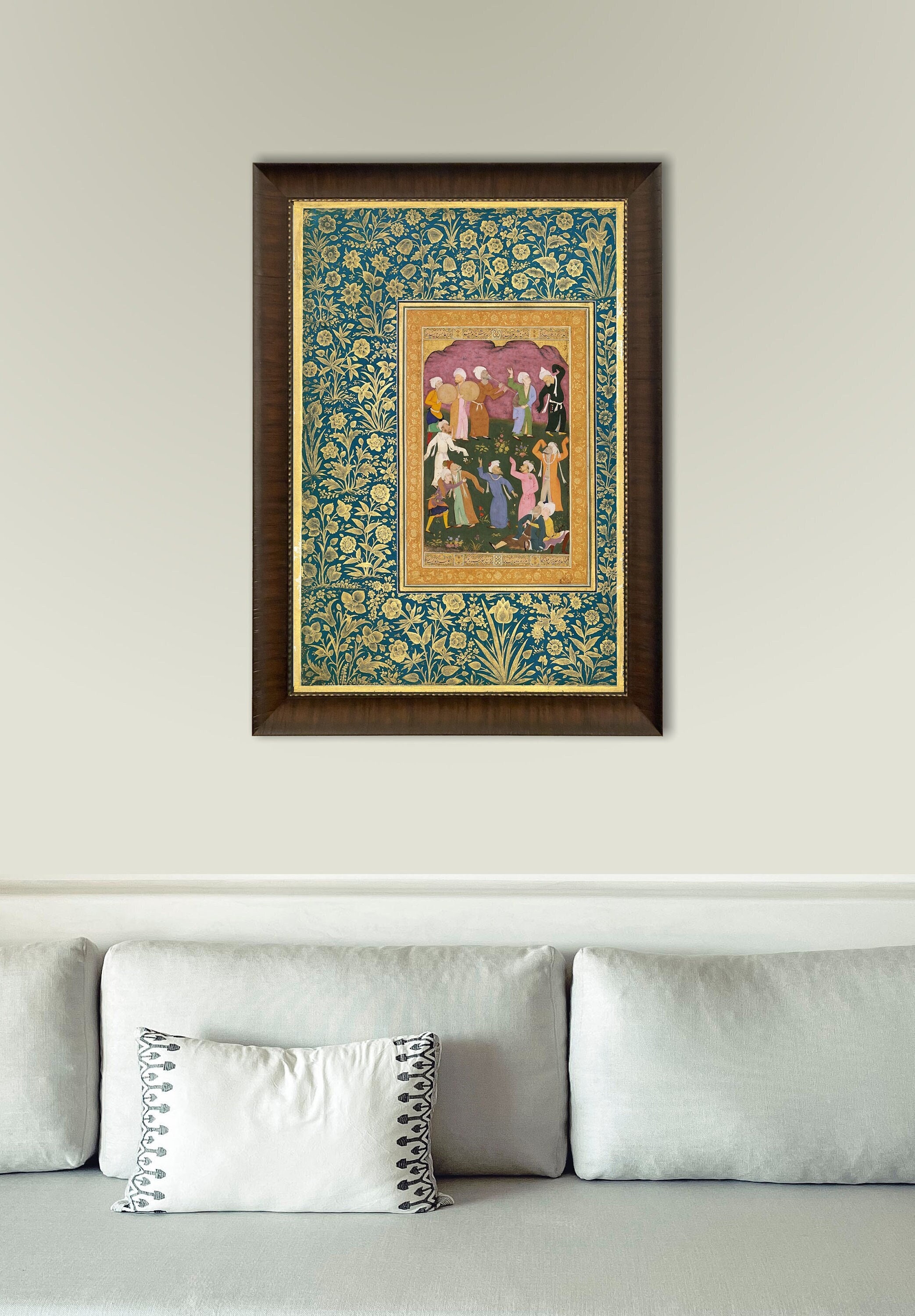 Tableaux décoratifs - The Sufi Whirling Dervishes - Tableau décoratif mural  Maroc