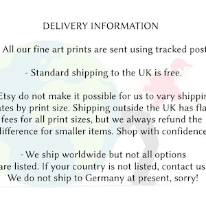 Delivery information