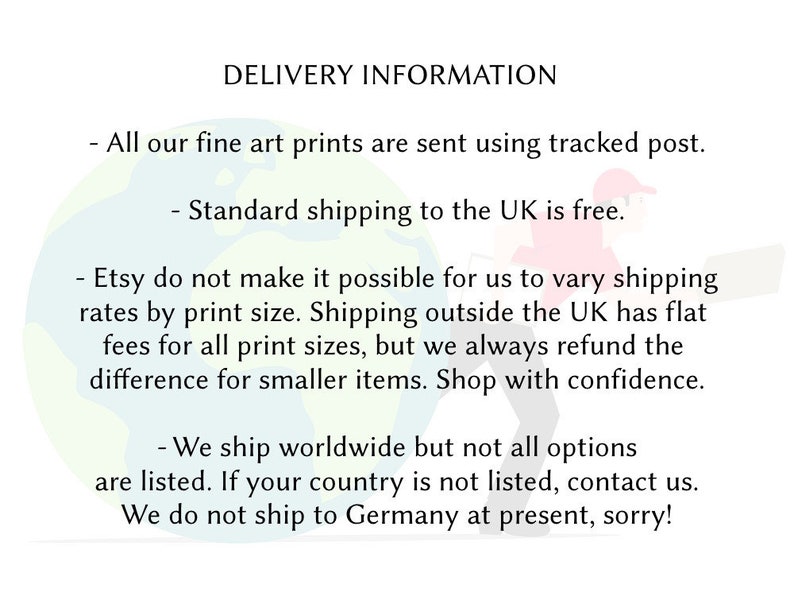 Delivery information