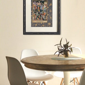 Khidr and Elijah Discover The Water of Life - Eclectic Wall Art, Mughal Art Print, Persian Miniature Art