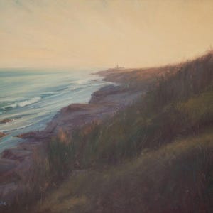 Beavertail Glow -  unframed giclee art print of original oil painting