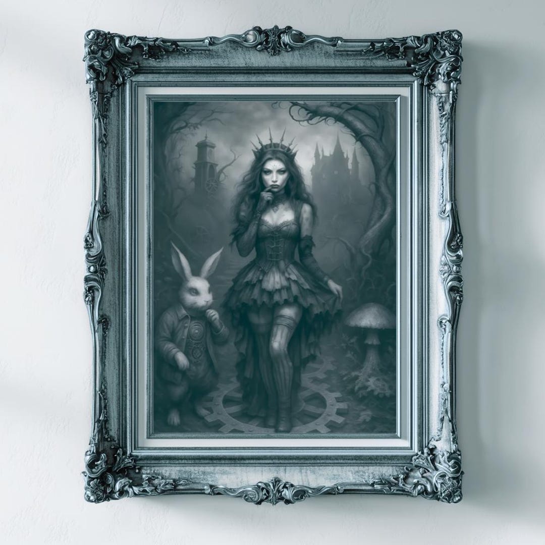Alice the Reign Printable • Dark Fractured Wonderland Art