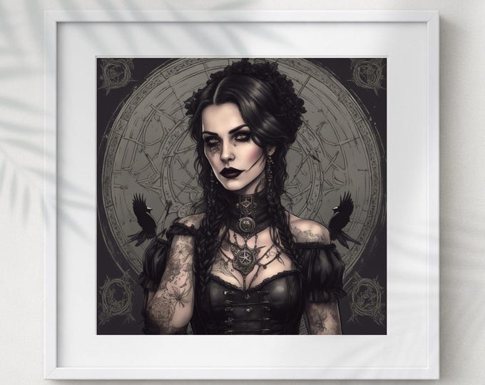 Victorian Gothic Fan Art - Vanessa Ives Penny Dreadful Print