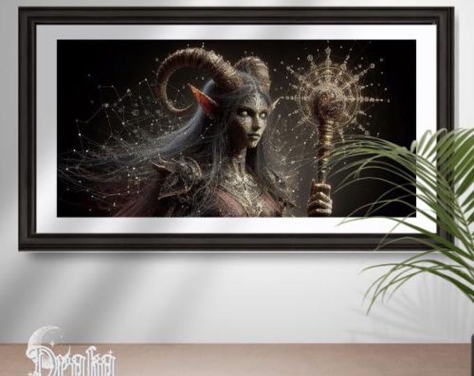 Eidolon of Riftspire Art: Fantasy Celestial Guardian - Digital Download