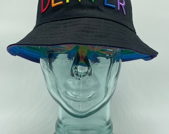 Sombrero de pescador Denver Pride - Negro